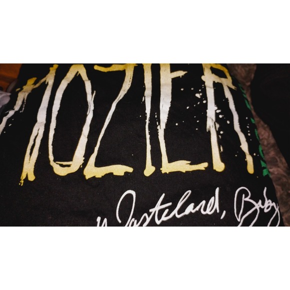 Hozier Concert Tour HOZIER WASTELAND BABY 2019 Tour T-shirt Black Size Medium - Picture 6 of 11